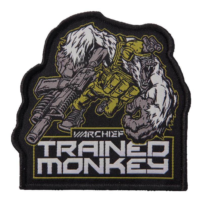 WARCHIEF酋长新品训练有素的猴子臂章士气章百搭战术魔术贴章