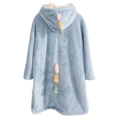 情侣睡衣珊瑚绒可爱男款冬季加厚