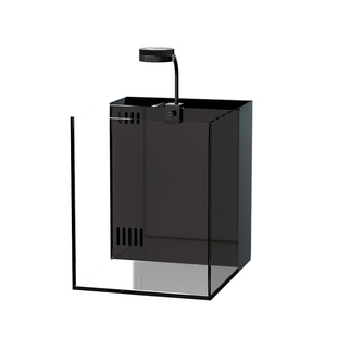 小丑鱼专用海缸全套小型客厅鱼缸背滤一体桌面超白玻璃迷你海水缸