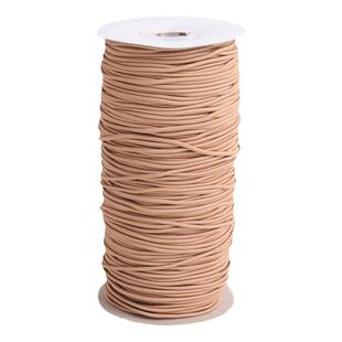 圆松紧绳橡筋2毫米包芯弹力绳DIY配饰发饰编绳材料彩色筒装松紧带