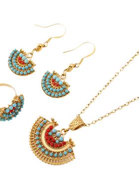 项链戒指蔓笛钛钢饰品