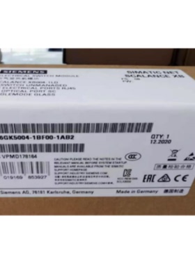 议价西门子6GK50041BF001AB2 XB004-1LD 交换机 6GK5004-1BF00-1A