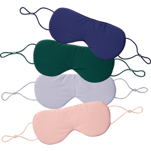 珍视明两面派温凉双感眼罩舒适睡眠遮光透气亲肤午睡眼罩睡眠专用