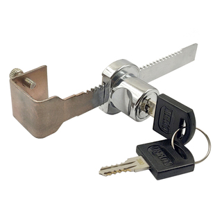 协和玻璃门锁改装移门衣柜厨房门锁具锁头橱窗门锁定做定制锯齿锁