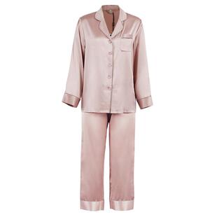 【送真丝眼罩】水钻真丝睡衣套装莉莉秀客精美礼物家居服LILYSILK