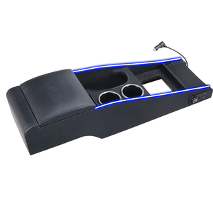 适用25款五菱荣光新卡扶手箱双排/单排中控通道改装配件大全新卡