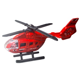 合金战斗直升飞机小汽车模型仿真铁骑收藏摩托警察消防螺旋桨玩具