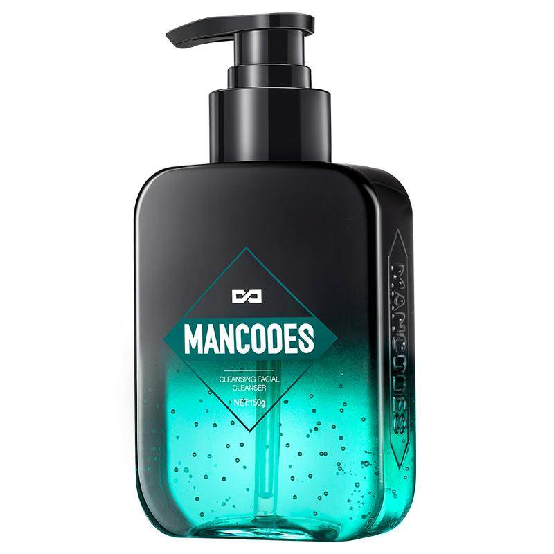 左颜右色男士洗面奶控油祛痘清洁微酸洁面乳郝劭文推荐官方旗舰店