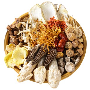 云南七彩菌汤包松茸菌菇汤料包炖鸡煲汤食材羊肚菌山珍菌干货食材