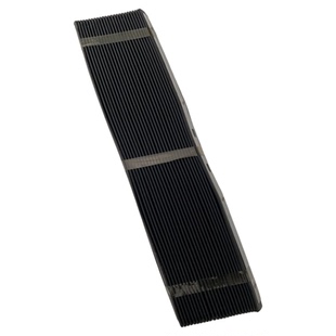 炮塔铣床挡屑皮前后导轨挡尘板加厚风琴板保护胶宝塔铣配件防尘皮