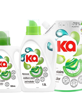 【数量填2】ka王子菁华洗衣液持久留香洁净洗护合一室内晾晒2.5L