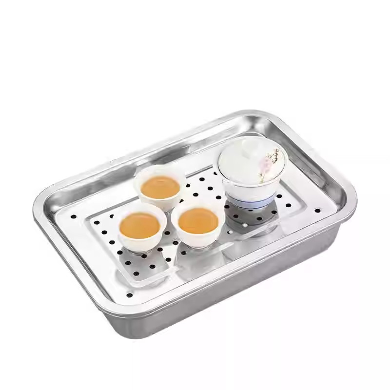 正项菜盘托盘沥水盘滤油盘方盘