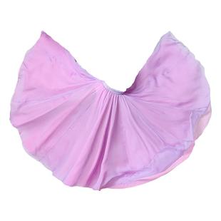 儿童古典舞蹈大摆裙720度双层飘逸写真半身裙中国现代舞练功长裙