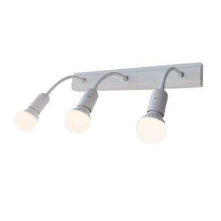 E27螺口led灯泡镜前灯浴室镜柜化妆灯具高亮可换灯泡软管角度可调