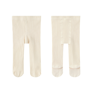 babylove婴儿连裤袜春秋宝宝袜子高弹不勒腿打底裤长筒百搭过膝袜