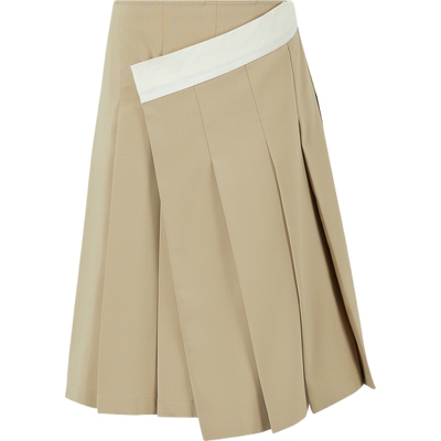 LOW CLASSIC 夏季女不对称围裹式半身裙