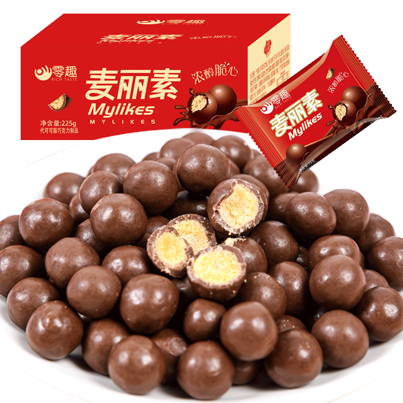 零趣麦丽素巧克力豆*15袋