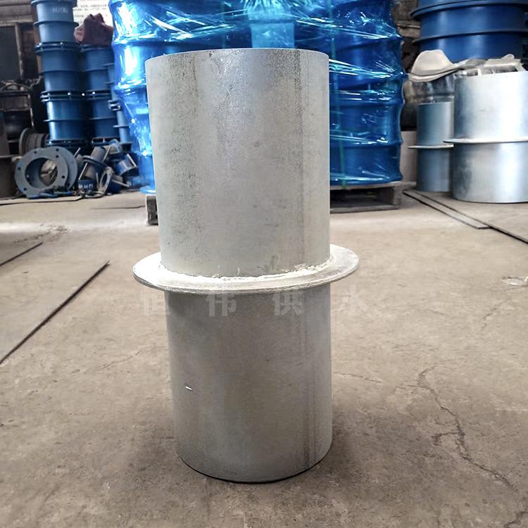 Q235碳钢无缝冷镀锌刚性预埋中标DN500国标管套管刚性防水/通风