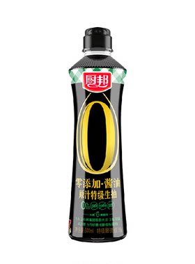 厨邦零添加原汁特级酱油