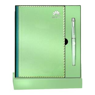 高颜值笔记本礼盒套装封面精美烫金工艺同色油边内页企业办公本子礼品定制学生毕业教师节礼物定做可印logo