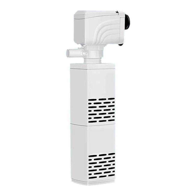 小型鱼缸氧气泵过滤器一体制氧过滤机循环水泵养鱼净水循环三合一