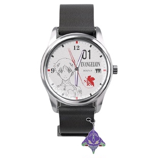 KKV正品麦和EVA新世纪福音战士时间补完计划腕表盲盒联名手表礼物