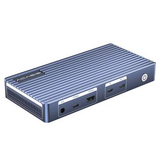 阿卡西斯扩展坞40Gbps极速传输兼容雷雳4/3拓展器超清8k桌面拓展坞适配Macbook电脑