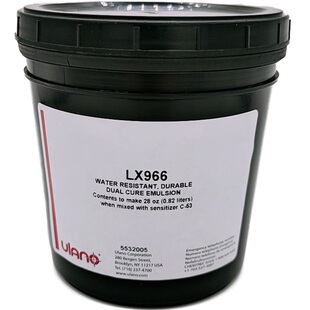 优乐诺LX-966蓝色感光胶 耐水耐油性感光胶抗潮不沾版耐印率高