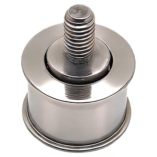 双轴承SMT接驳台皮带轮带螺丝不锈钢惰轮滑轮M3M4M5M6平皮带滚轮