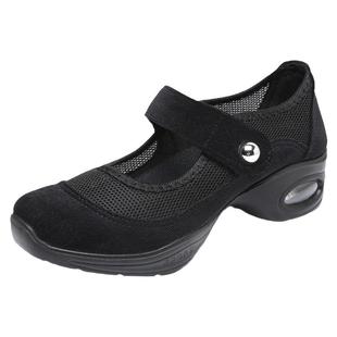 舞蹈鞋女舒适软底广场舞女鞋网面健步妈妈鞋老北京布鞋厚底工作鞋