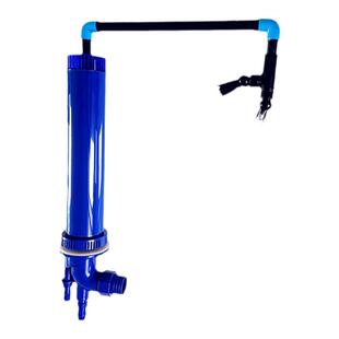 鱼缸三重溢流套装55-60-65-75孔上下水管件配件改底过滤整套新款