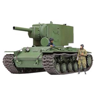 恒辉模型 田宫TAMIYA 35375 1/35 KV-2 重型坦克 拼装模型