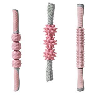 狼牙棒按摩棒滚轮轴肌肉放松瘦小腿筋膜按摩棒深度超痛琅琊按摩器