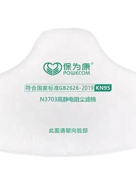 工业粉尘煤矿防尘面具头戴保为康