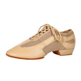 新款拉丁舞鞋女士成人中跟外穿软底交谊跳舞鞋广场水兵舞蹈鞋四季