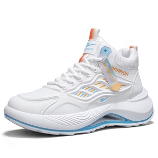 回力男鞋秋冬季高帮加绒保暖棉鞋休闲软底跑步篮球运动增高老爹鞋