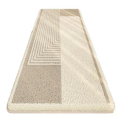 卧室床边地毯仿羊绒日式侘寂风