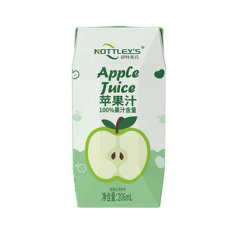 超青春苹果汁206ml*12盒果汁