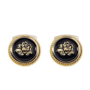 WILLIAM MILTON玫瑰之约法式袖扣男士结婚新郎袖口钉高端定制礼物