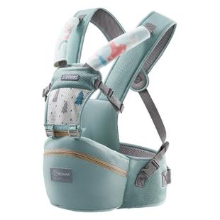 布兜妈妈婴儿腰凳夏季透气宝宝坐凳护腰前抱式四季背带抱娃神器小