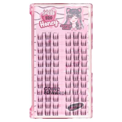 梦鹿纯欲小猫耳精灵假睫毛超自然