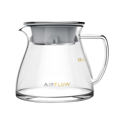 气流耐高温玻璃泡花办公室分享壶