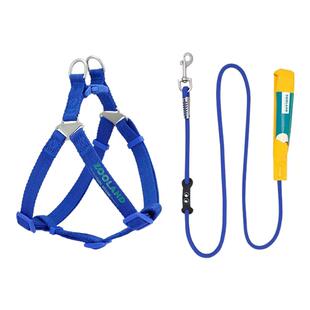 ZOOLAND胸背狗狗遛幼小柴犬牵引绳工字狗链套装宠物博美泰迪柴犬