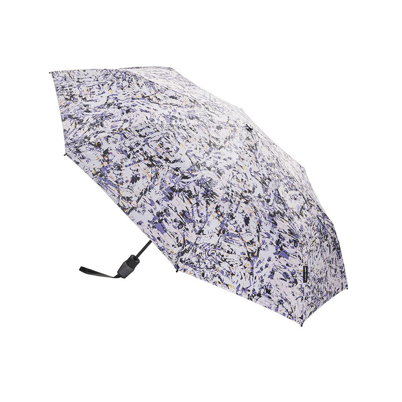 新品德国knirps三折黑胶晴雨伞