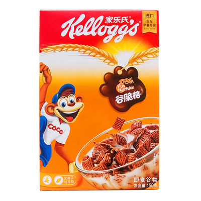 家乐氏谷脆格ballchex早餐麦片