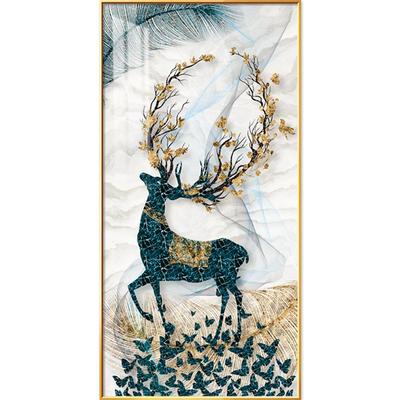 玄关支持大气高档晶瓷装饰画大气