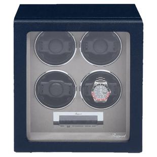 Rapport英国摇表器Quantum四表位实木皮革手表发条器收纳盒晃表器