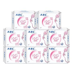 ABC卫生巾女超薄夜用280mm棉柔组合装姨妈整箱批发官方旗舰店正品