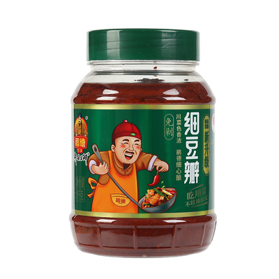 鹃德郫县1KG细红油豆瓣