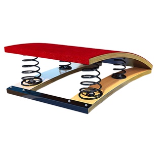 弹簧起跳板体操体能训练踏板田径运动器材S型弹簧助跳板踏板